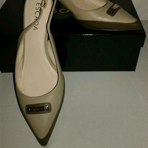 ESCADA Women's Slingback Heel Shoes Size 7.5